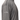 Close-up of men’s dark grey performance quarter zip showing the embroidered white mountain logo on the sleeve and smooth heathered fabric texture, emphasizing premium quality and style