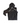 Charcoal gray Wachusett Mountain hoodie with subtle tonal swoosh mountain design, adjustable white drawstrings, and soft lightweight fleece material