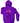 Purple Wachusett Mountain hoodie with large pink mountain logo and text across the chest, featuring front pocket and cozy hood for warmth and comfort