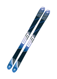Armada ARV 88 Skis 2024 base: sleek navy blue and electric gradient design with bold Armada logo. Durable sintered base for fast glide and long-lasting performance across park features and groomed terrain