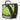 Athalon Junior Triathlon Boot Bag in lime green with gray and black accents: lightweight ski boot backpack featuring air vents, side accessory pockets, and durable zippers for travel and mountain adventures