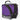 Athalon Junior Triathlon Boot Bag in purple with gray accents: stylish, functional ski and snowboard boot backpack with reinforced zippers, air vents, and water-resistant construction