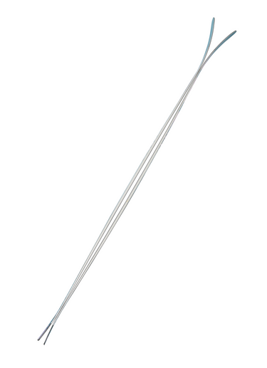 Side profile of Nordica Santa Ana 88 Women’s Skis 2023: lightweight construction with rockered tips and camber underfoot for stability, edge grip, and smooth all-mountain carving
