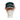 Front view of blue and pink Wachusett Mountain Cordillera trucker hat with modern mountain line art and soft pink bill for stylish outdoor wear