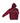 Heather maroon Wachusett Mountain hoodie showcasing sleek swoosh mountain logo on front, cream drawstrings, and relaxed fit ideal for everyday wear