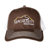 Wachusett Mountain Adult Sideline Logo Trucker Hat by Ouray