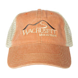 Wachusett Mountain Adult Vintage Legend Logo Trucker Hat by Ouray